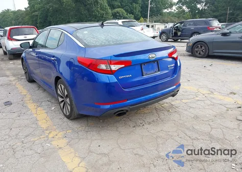 2011 Kia Optima Sx из США, поврежденный, VIN KNAGR4A66B5179016